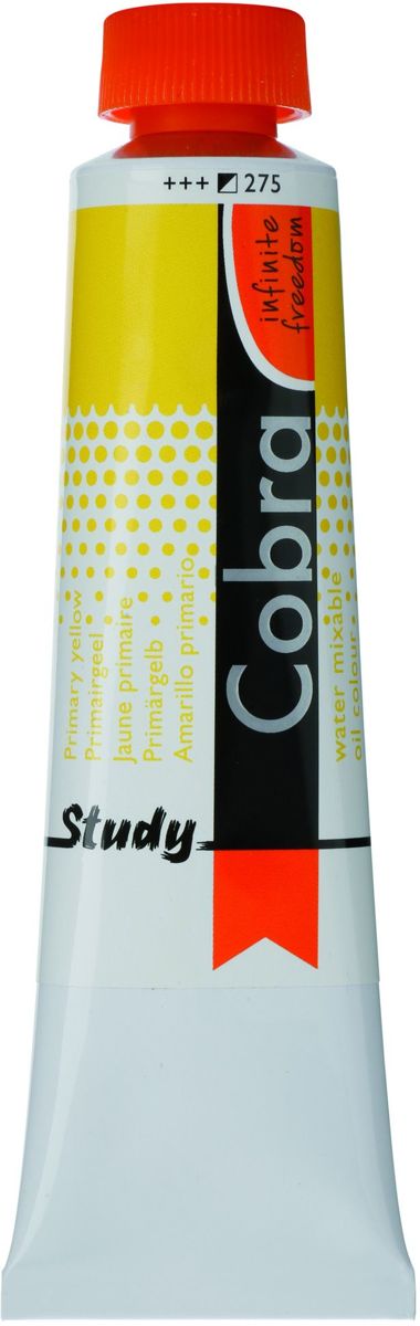 Cobra Study Olieverf 40ml | Primary Yellow (275)